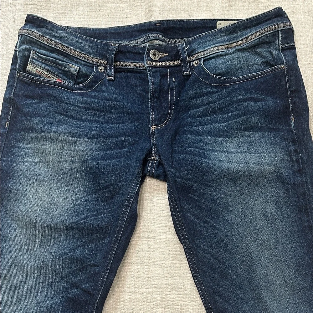 Diesel Jeans Women’s 28 Lowky Regular Straight Leg Low Rise Stretch